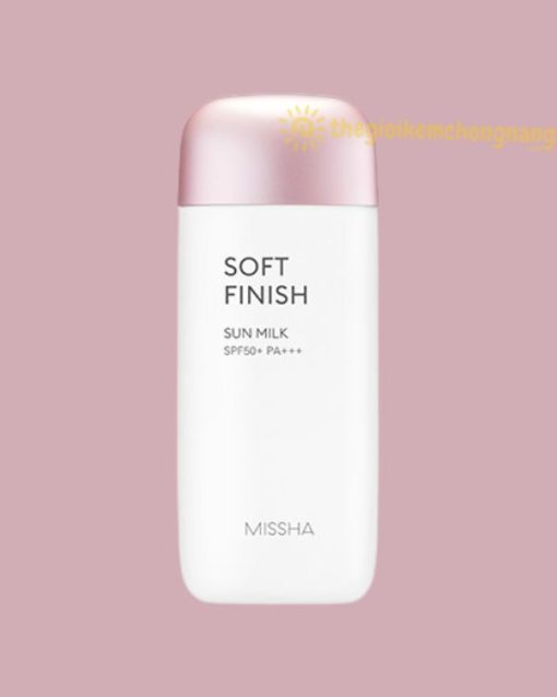 Kem chống nắng Missha hồng Soft Finish có tốt không?