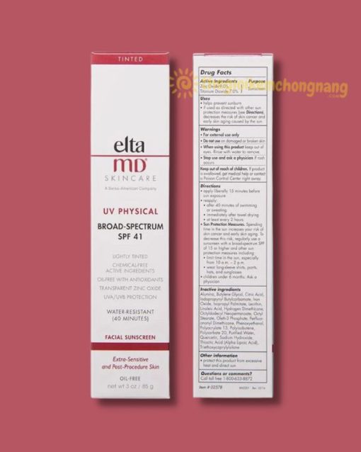 Hộp kem chống nắng Elta MD 41