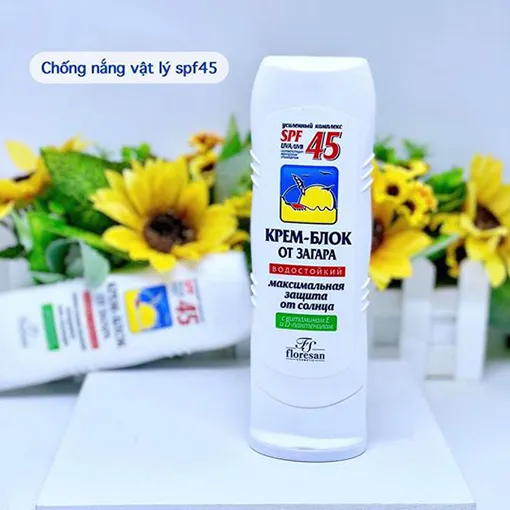 Kem chống nắng vật lý Floresan của Nga