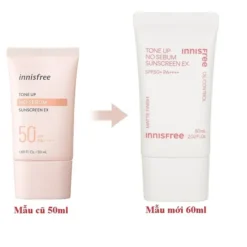 Kem chống nắng nâng tông kiềm dầu INNISFREE Tone Up No Sebum EX