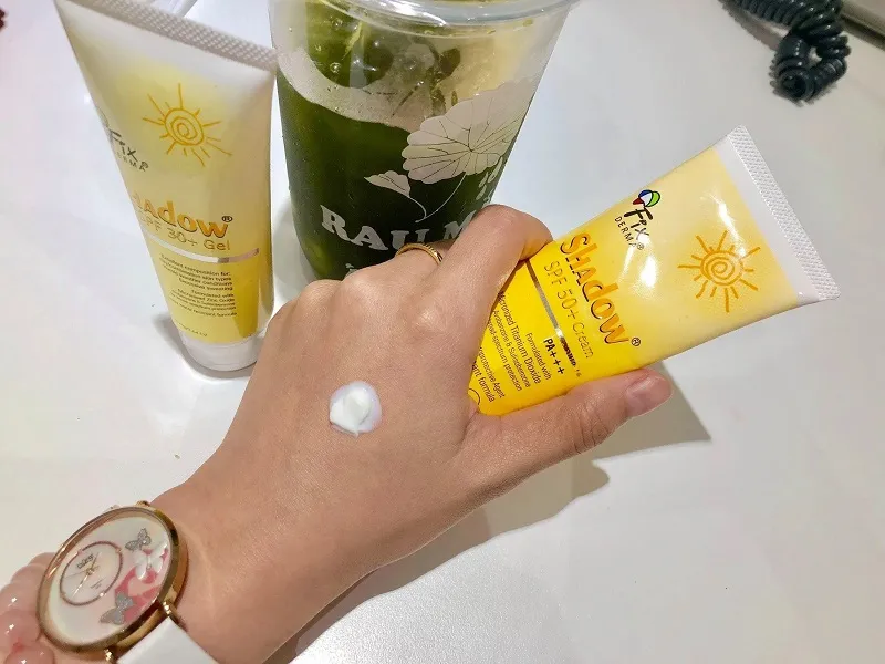 Cách sử dụng Kem chống nắng Fixderma Shadow