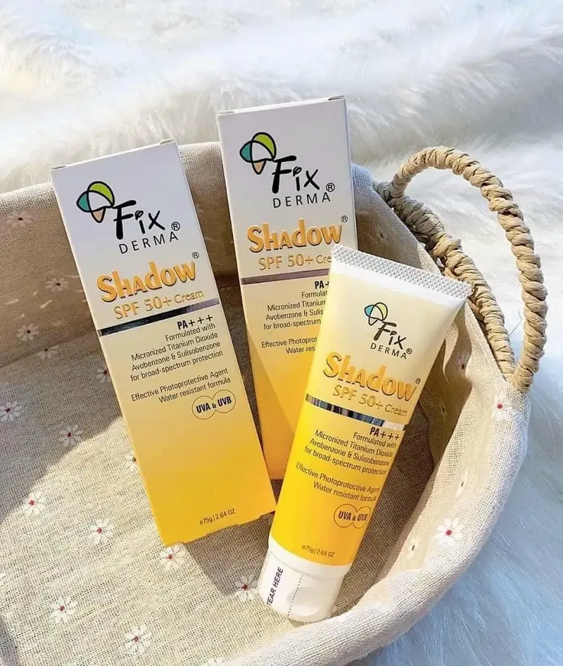 Kem chống nắng Fixderma Shadow SPF50+