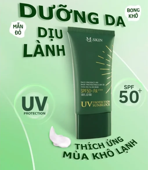 Review Kem Chống Nắng MQ Skin UV Protection Sunblock Có Tốt Không