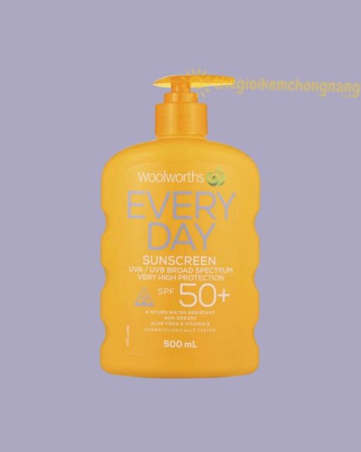 Kem chống nắng Woolworths Everyday Sunscreen