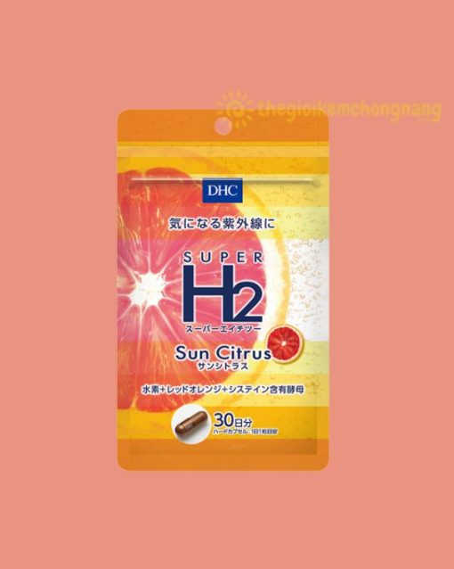 Viên uống chống nắng DHC Super H2 Sun Citrus có tốt không?