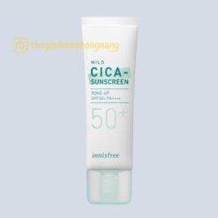 Kem chống nắng Innisfree Mild Cica Suncreen Tone Up SPF50+ PA++++