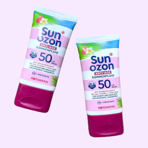 Kem chống nắng Sun Ozon Anti-age Sonnenfluid