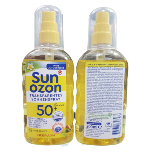 Xịt Chống Nắng Sunozon