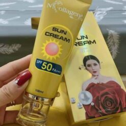 Kem Chống Nắng N-Collagen Sun Cream (100ml) SPF 50+PA+++ giúp sáng da