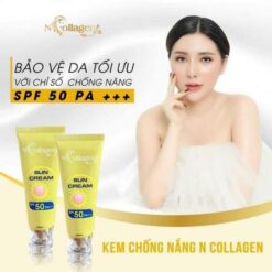 Kem Chống Nắng N-Collagen Sun Cream (100ml) SPF 50+PA+++ không bết rít