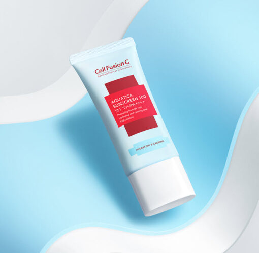 Kem chống nắng Cell Fusion C Aquatica Sunscreen 100 SPF 50+ PA+++ bảo vệ da toàn diện