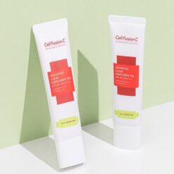 Kem chống nắng Cell Fusion C Clear Sunscreen 100 SPF48PA+++ GÓC NGHIÊNG