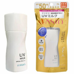 Kem chống nắng dạng sữa Kose Fasio UV Protect Milk N (Waterproof) SPF 50+PA++++chống nhờn bóng siêu tốt