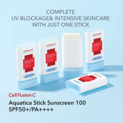 Sáp chống nắng Cell Fusion C Aquatica Stick Sunscreen 100 SPF50+ PA+++ cấp ẩm tốt