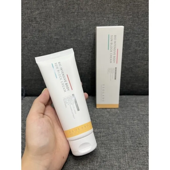 Kem chống nắng body USOLAB SPF50+ PA++++ 120ml ngăn chặn bụi bẩn