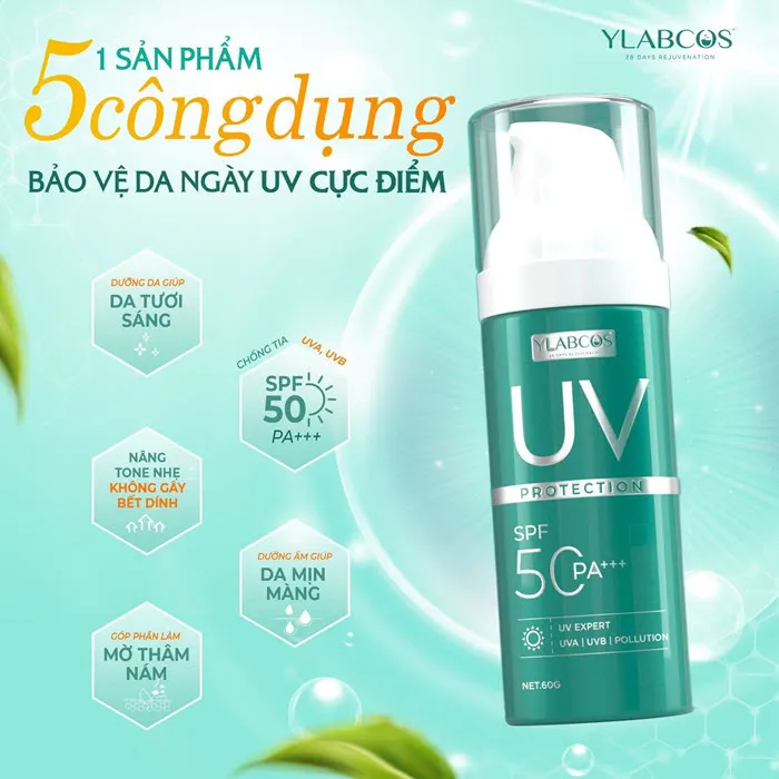 Công dụng của kem chống nắng đa tầng UV Protection Dr Lacir SPF50PA+++