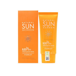 kem chống nắng dưỡng trắng da BeBeCo Inoreaf Natural Sun Screen SPF50 PA+++ dễ thẩm thấu