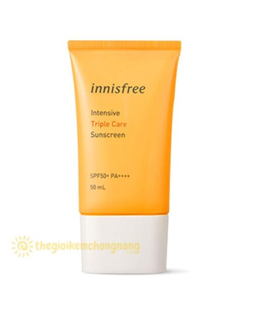 Kem Chống Nắng Innisfree Triple Care SPF 50+ PA++++