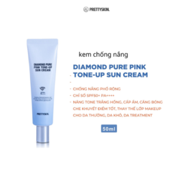 Kem chống nắng Pretty Skin Diamond Pure Pink Tone-Up Sun Cream SPF50+/PA++++ được ưa chuộng rộng rãi