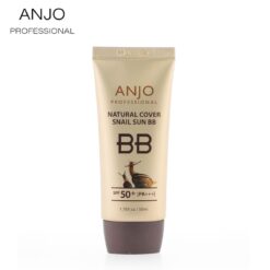 kem chống nắng trang điểm từ ốc sên anjo natural cover snail sun bb spf50+ pa+++ bảo vệ da khỏi ánh nắng gắt