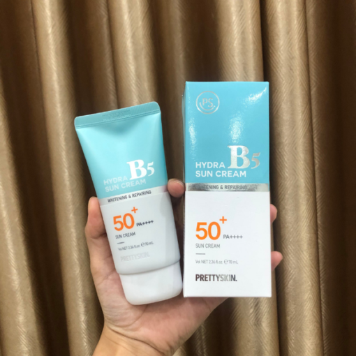 Kem chống nắng Pretty Skin Hydra B5 Sun Cream SPF 50+ PA++++ giá cả phải chăng