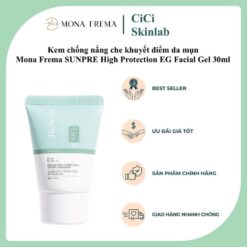 Kem chống nắng màu nền cho da mụn SUNPRE High Protection EG Facial Gel SPF50+/PA+++ nâng tone, sáng da