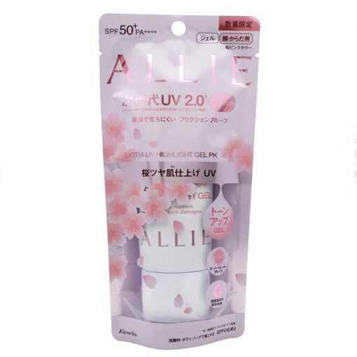 Kem chống nắng hoa anh đào Allie Extra UV Highlight Gel Sakura SPF50+ PA++++