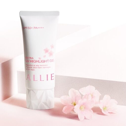 Kem chống nắng hoa anh đào Allie Extra UV Highlight Gel Sakura SPF50+ PA++++