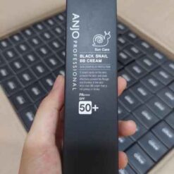 Kem Nền chống nắng Anjo Professional Black Snail BB Cream 50g SPF50+ PA++ bảo vệ da khỏi những tác động có hại từ môi trường