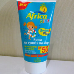 kem chống nắng cho trẻ em Africa Kids Swim _ Play SPF 50+PA+++ thẩm thấu nhanh