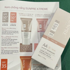 Kem chống nắng cao cấp không màu SUNPRE AA X-Treme 50+ Original Sunscreen SPF50+/PA+++ được kiểm định