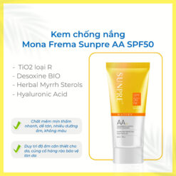 Kem chống nắng không màu SUNPRE High Protection AA Facial Gel SPF50+/PA+++ chất kem tốt