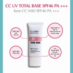 Kem trang điểm, chống nắng Dr.IASO CC UV Total Base SPF46 PA+++ được ưa chuộng rộng rãi