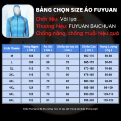 Quần Áo chống nắng Fuyuan cao cấp, chống nắng tốt, đủ size