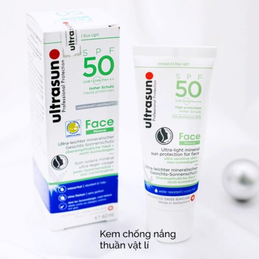 Kem chống nắng Ultrasun Face Mineral SPF50+